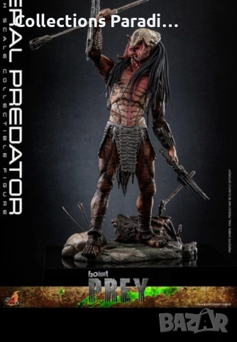 Hot Toys Predator фигура статуя, снимка 3 - Колекции - 54043004
