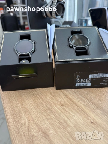 Смарт часовник HUAWEI WATCH GT 5 BLACK VLI-B19F Black Fluoroelastomer Strap 46 MM, GPS, ПУЛСОМЕР, SP, снимка 2 - Смарт часовници - 54994083