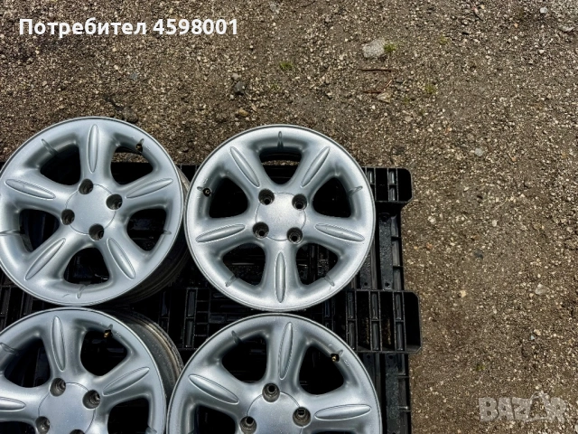 4бр.Алуминиеви джанти 15цола 4x108 за Citroen Berlingo,Peugeot Partner, снимка 6 - Гуми и джанти - 54898462