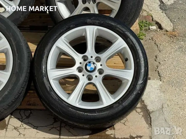 5х120 17 Цола Джанти BMW e46 E90 X1 X3 5x120 Ет 37 J 7.5 Централен отвор 72.6 Без криво и заварки , снимка 2 - Гуми и джанти - 54505277