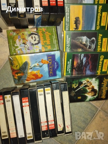 55 броя видеокасети, снимка 2 - Антикварни и старинни предмети - 54267262