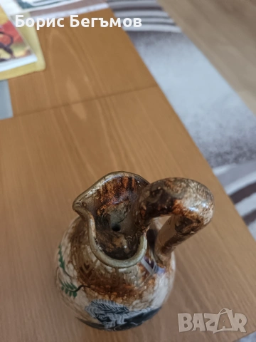 Древногръцка ваза-стомна, многоцветна, ръчно изработена, ръчно рисувана, снимка 2 - Антикварни и старинни предмети - 53986610