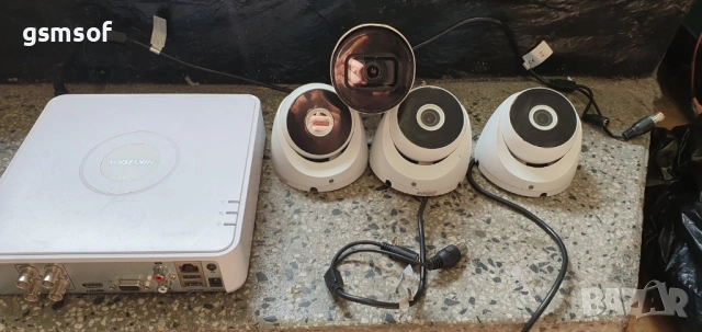 Комплект 4 камери 2mpx с DVR Dahua , снимка 2 - Комплекти за видеонаблюдение - 54298907