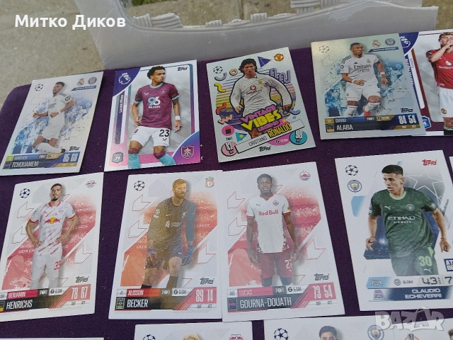 Колекционерски футболни карти Topps Match Attax и Eng.Premier League 54броя нови, снимка 16 - Футбол - 54965091
