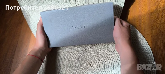 Продавам ЧИСТО НОВ, НЕОТВАРЯН смарт часовник Apple Watch 3 (Black Titanium) 49mm Ti Black Ocean, снимка 6 - Смарт часовници - 55355064