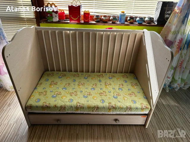 Детски креват Lorelli 120x60 с матрак
