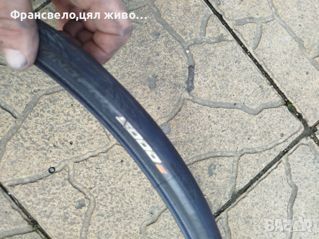 Шосейна гума с вътрешна continental 5000, снимка 2 - Части за велосипеди - 54080176