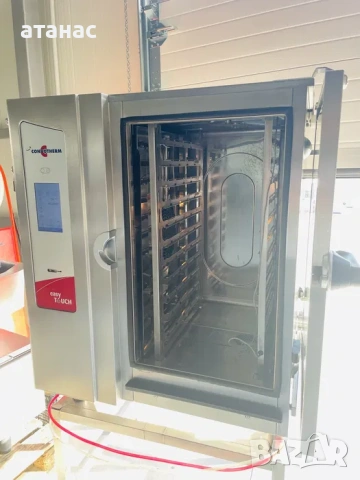 Готварски Конвектомат Convotherm 10 тави. Самоизмиване! ТОП, снимка 3 - Уреди за готвене на пара - 54291602