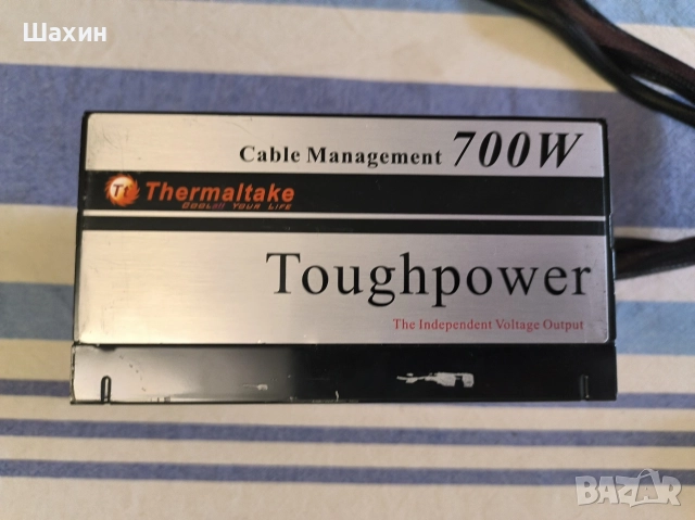 полу-модулно захранване Thermaltake Toughpower 700w, снимка 3 - Захранвания и кутии - 55163389