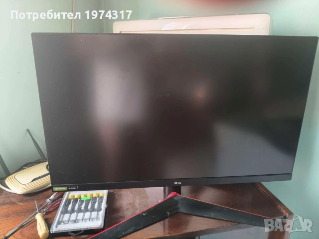 Монитор - LG 27GL63T-B, за части.