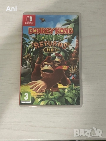 Donkey Kong Country Returns HD Игра за Switch