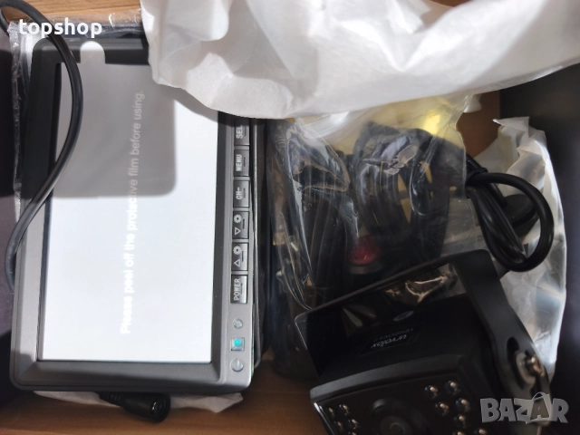 Нова безжична дигитална камера за задно виждане Urvolax UR61X с 7 HD монитор за камион и каравана..., снимка 11 - Аксесоари и консумативи - 54954005