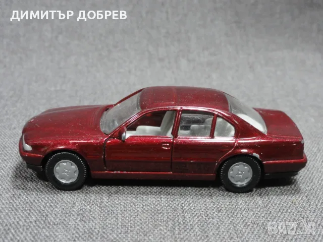 СТАРА РЕТРО МЕТАЛНА КОЛИЧКА SIKU 1052 BMW 730I E38, снимка 2 - Колекции - 55428249