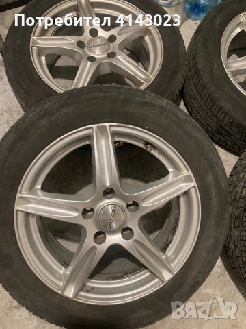 Продавам лети джанти R16 с гуми 205/55