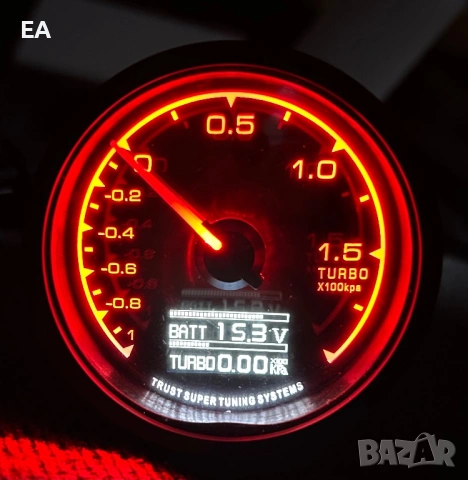 Бууст метър boost meter измервателен уред за турбо, снимка 3 - Части - 53703147