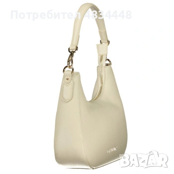 Дамска чанта полумесец Valentino Brixton – Цвят Екрю / Слонова кост, снимка 2 - Чанти - 54633450