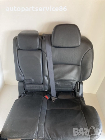 Задна седалка втора редица, двойна черна за Mitsubishi Outlander 2.0 Di-D (2010)