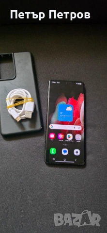Samsung Galaxy S21 Ultra 5G 12GB RAM 128GB-Отличен!