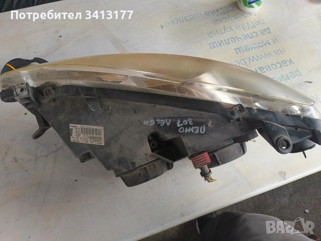 фарове за Пежо 307 sw комби , снимка 6 - Части - 54746319