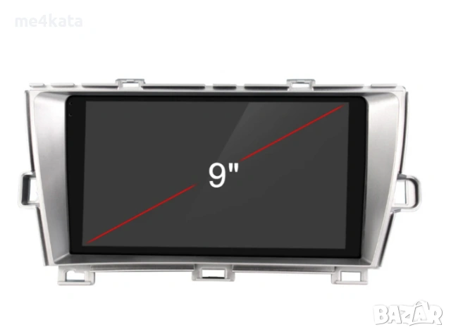 9-инчова мултимедия за Toyota Prius XW30 (2009-2015) + Подарък камера, снимка 5 - Аксесоари и консумативи - 54861232