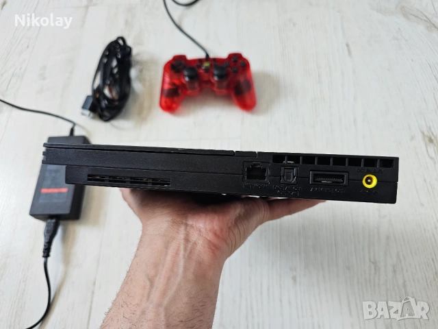 Playstation 2 slim,пълен комплект + Gran Turismo 4, снимка 7 - PlayStation конзоли - 54680724