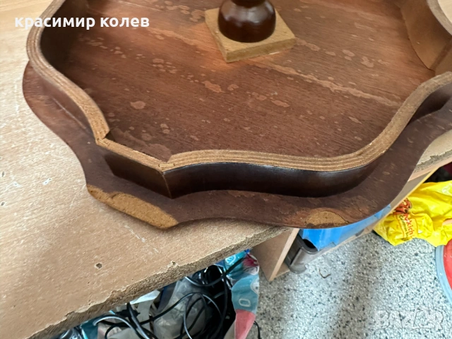 немска помощна масичка, снимка 7 - Антикварни и старинни предмети - 54328716