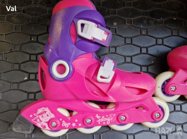 Ролери Oxelo Play 3 за момиче, размер 28-30., снимка 5 - Коли, камиони, мотори, писти - 54221497