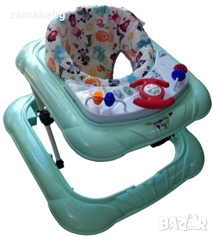 Бебешка проходилка Jungle fun MONI - мента
