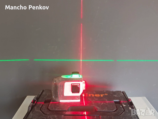 Професионален комбиниран лазерен нивелир Laserliner (зелен и червен лазер) – Пълен комплект в куфар , снимка 5 - Други инструменти - 54923444