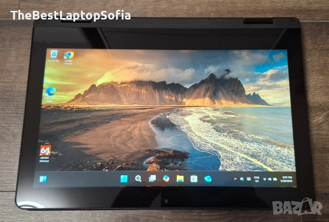 Лаптоп Lenovo ThinkPad 11e Yoga GEN 6 i5-8200Y (2-in-1) 11.6" 8GB 256G, снимка 3 - Лаптопи за дома - 54012284
