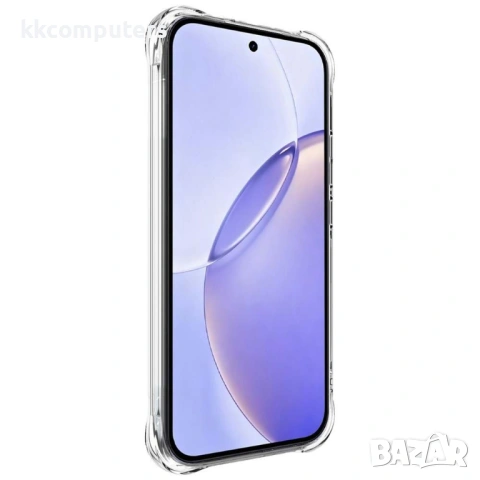 IMAK Прозрачен Калъф за Realme 16 5G - TPU, Airbag, Отвор за ремък, Прозрачен, снимка 2 - Калъфи, кейсове - 54387319