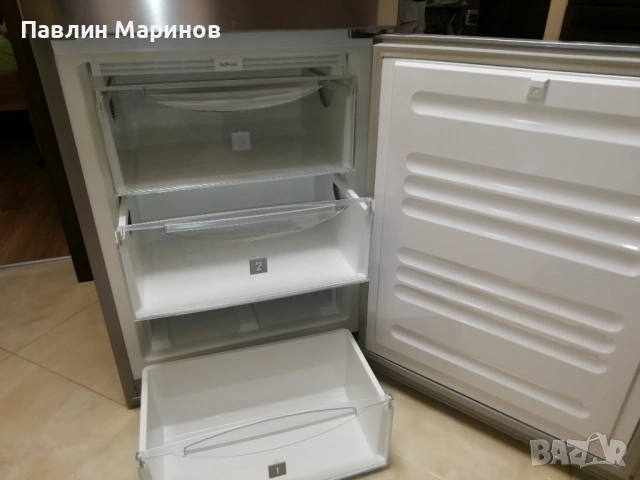 Супер Немски Хладилник с Фризер LIEBHERR ЛИБХЕР CNesf 4003 NO FROST INOX SILVER, снимка 10 - Хладилници - 54793803