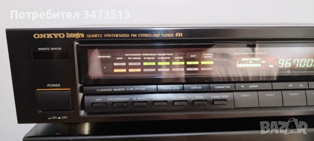 ONKYO integra  T-4670, снимка 2 - Ресийвъри, усилватели, смесителни пултове - 55151266