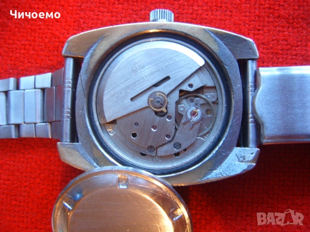 Glashutte Spezimatic Diver GDR  Мъжки ръчен часовник, снимка 6 - Антикварни и старинни предмети - 54596414
