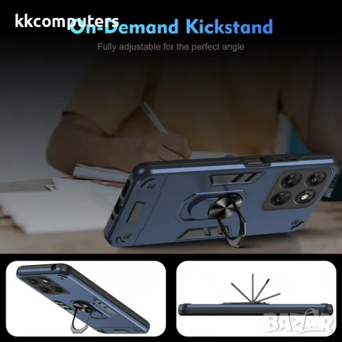 WANLONFENG YS Series за Motorola Moto G67 5G / Moto G87 5G / Moto G77 5G Удароустойчив PC TPU Калъф , снимка 6 - Калъфи, кейсове - 55557534