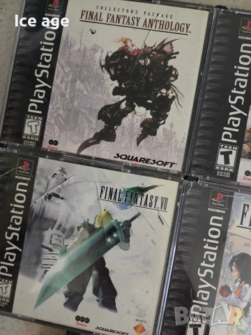 Final Fantasy PlayStation 1 колекция , снимка 3 - Игри за PlayStation - 54300044
