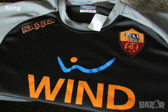 Нова дълъг ръкав AS Roma ITALIA фланелка kappa Каляри Италия Cagliari футболна тениска Рома , снимка 10 - Футбол - 55163573