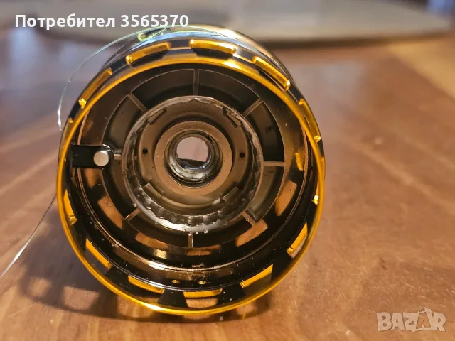 Шпула за макари Daiwa RCS 2508PE, произведена от SLP WORKS, цвят Gold, снимка 6 - Макари - 55424971