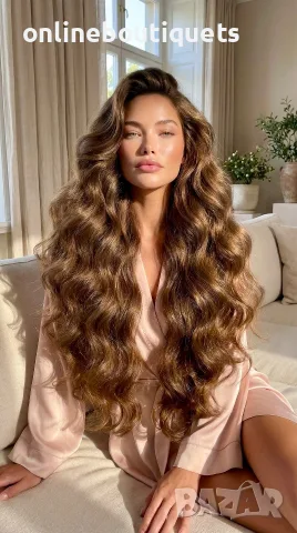 Индийска коса примес 80см дължина, снимка 3 - Аксесоари за коса - 41889543