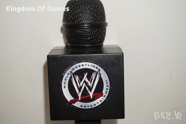 Рядък Кеч Микрофон WWE Jakks Pacific Talking Wrestling Mic 2007, снимка 6 - Друга електроника - 54274897