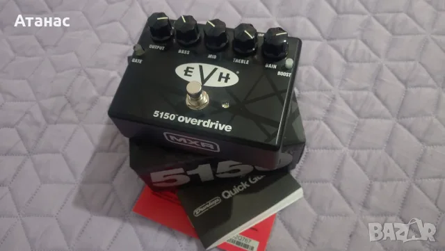 Eфект за китара- MXR EVH 5150 Overdrive, снимка 2 - Китари - 55589114
