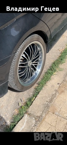 Джанти 18" 5x120 Aluett за BMW (8J / 8.5J) с гуми, снимка 3 - Части - 55041932