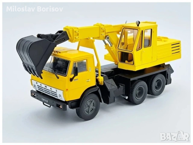 Камаз 5511 багер 1/43