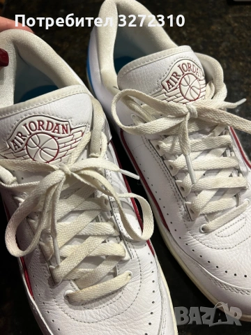 NIKE мъжки маратонки лимитирани W AIR JORDAN 2 RETRO LOW "UNC TO CHICAGO", снимка 8 - Спортни обувки - 54401618