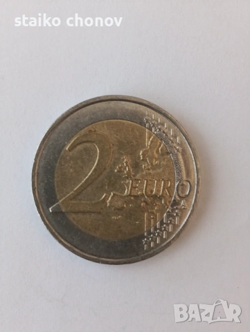Монета 2 евро Франция, снимка 2 - Нумизматика и бонистика - 55195674