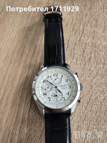 Мъжки часовник Seiko Premier Chronograph Perpetual, снимка 11 - Мъжки - 55250782