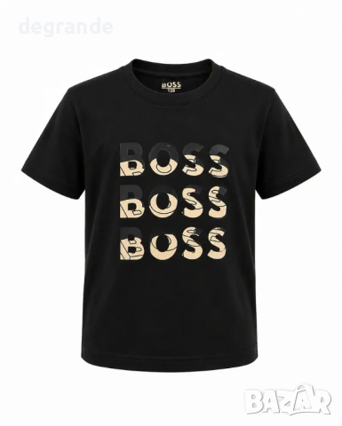 ♣️Тениска за момчета BOSS 2 3 4 5 6 8 10 12 14г.