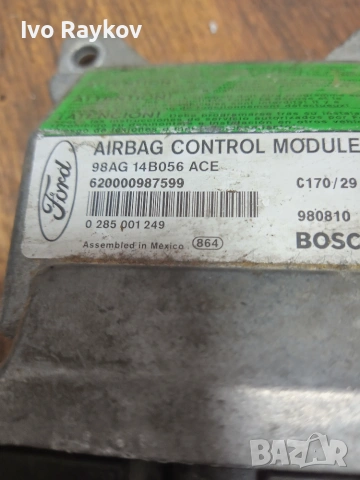 Airbag модул Ford 98AG14B056ACE , снимка 3 - Части - 54972582