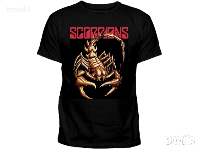Рок тениски Scorpions 7 модела, снимка 4 - Тениски - 39964970
