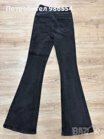 Черни дънки размер 26 , снимка 4 - Дънки - 53978377